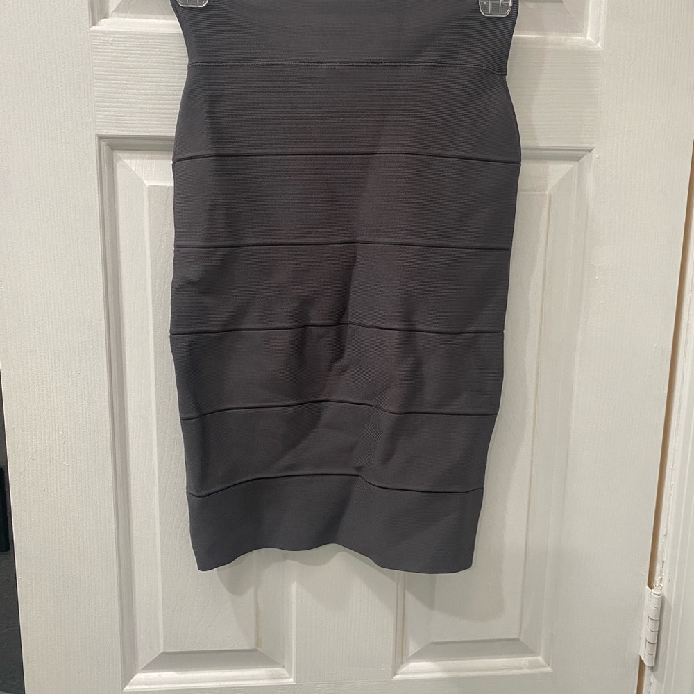 BCBG Elegant Grey Women's Bandage Skirt